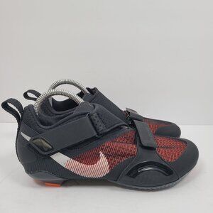 Nike SuperRep Women's Red Black Cycle Shoes CJ0775-008 US Size 7.5 NWOT
